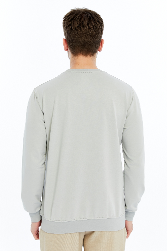 Resim Paul&More Erkek Sweat Trend Baskı 0 Yaka 2 İp