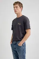 Resim Lee Grafik Logo Erkek T-shirt LN388680001