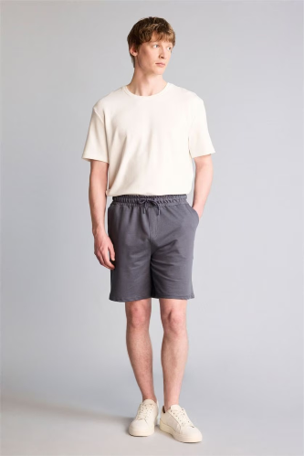 Resim Defacto Erkek Penye Şort W1105AZ/AR58