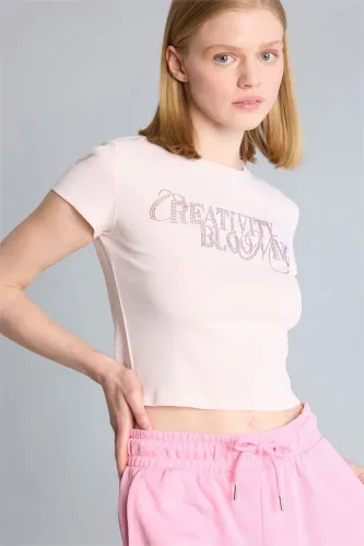 Resim Defacto Kadın T-shirt H6967AX/PN671
