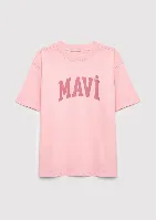 Resim Mavi Kız Çocuk T-shirt M7610479-71015