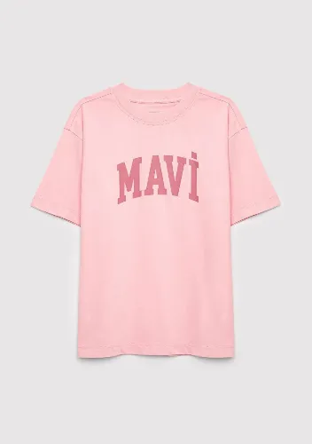 Resim Mavi Kız Çocuk T-shirt M7610479-71015