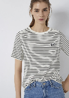 Resim Mavi Kadın T-shirt M1613715-85143