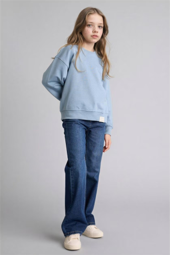 Resim Defacto Kız Çocuk Sweat E6842A8/BE493