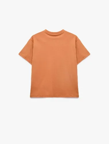 Resim Koton Erkek Çocuk T-shirt 6SKB10198TK