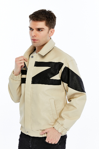 Resim Trender Erkek Deri Mont ve Ceket