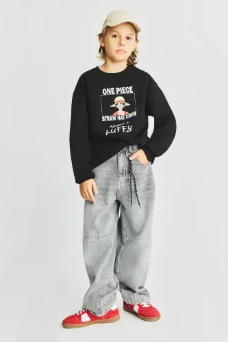 Resim Defacto  Erkek Çocuk Sweat I3992A8/BK81