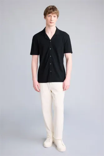 Resim Defacto Erkek T-shirt C4125AX/BK81
