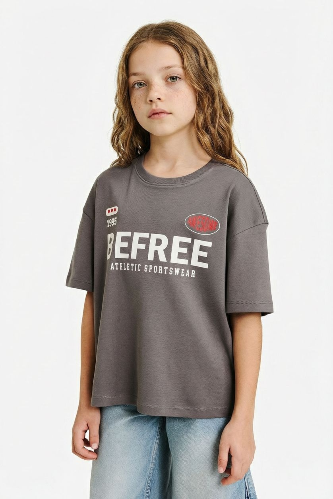 Resim Defacto Kız Çocuk T-shirt G1765A8/GR83