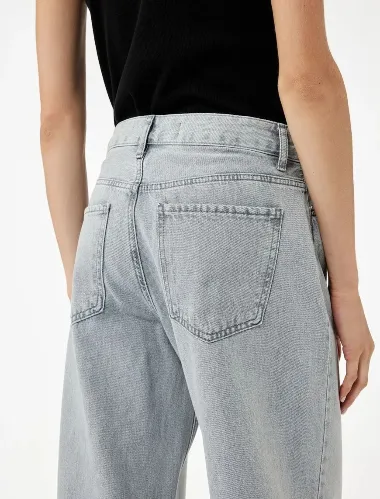 Resim Koton Kadın Jean Pantolon 7WAL40012MD