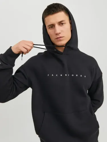 Resim Jack & Jones Jjestar Jj Sweat Hood Noos Erkek Sweat 12233972