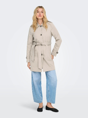 Resim Only Onldısa Lıfe Sb Trenchcoat Cc Otw Kadın Trençkot 15369028
