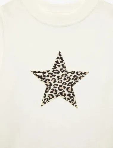 Resim Koton Kız Çocuk T-shirt 6SKG10610AK