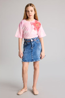 Resim Defacto Kız Çocuk T-shirt H0961A8/PN171