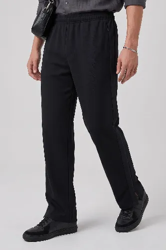Resim T19Er-82196 Düz Paça Erkek Eşofman Alt