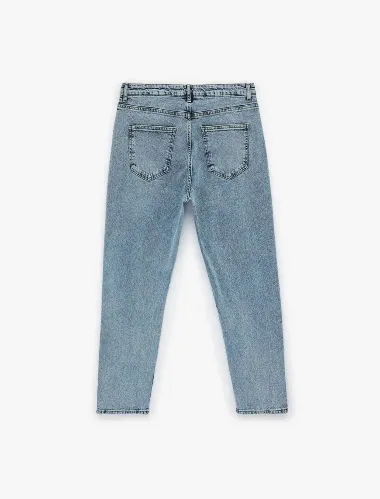 Resim Koton Erkek Jean Pantolon 7WAM40041ND
