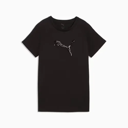 Resim Puma Sequins Tee Kadın T-Shirt 694576-01
