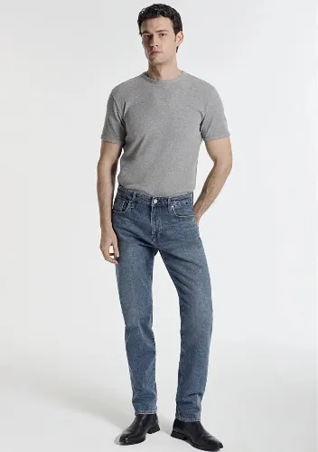 Resim Mavi Erkek Jean Pantolon M000152-A3763