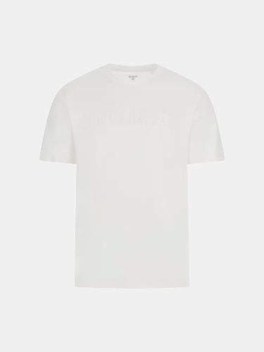 Resim Guess Athleisure  Erkek  T-shirt Z2YI11J1314-SCFY Ss Alphy T-Shırt