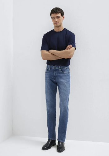 Resim Mavi Jake Erkek Jean Pantolon M00422A1745