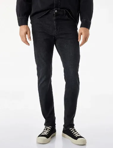 Resim Koton Erkek Jean Pantolon 7WAM40086ND