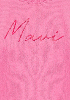 Resim Mavi Kız Çocuk T-shirt M7610181-91355