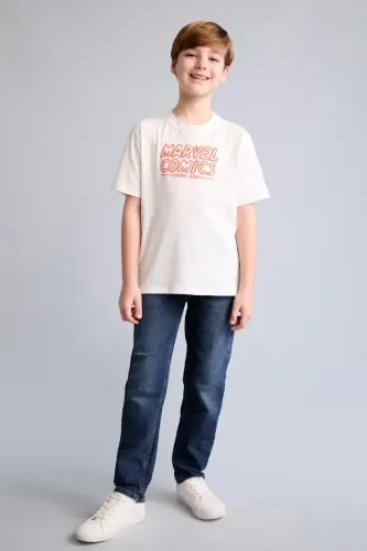 Resim Defacto Erkek Çocuk Jean Pantolon F0455A8/NM35