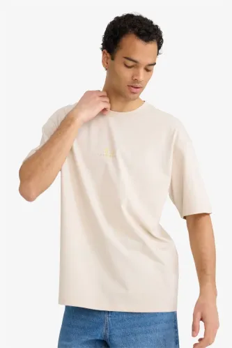 Resim Defacto Erkek T-shirt F8156AX/ER37