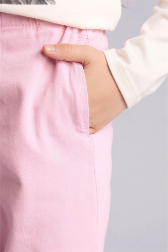 Resim Defacto Kız Çocuk Kanvas Pantolon G0607A8/PN171