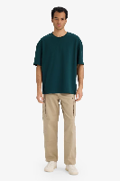 Resim Defacto Erkek T-shirt X3926AZ/GN465