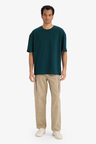 Resim Defacto Erkek T-shirt X3926AZ/GN465