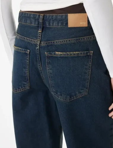 Resim Koton Kadın Jean Pantolon 7WAL40020MD