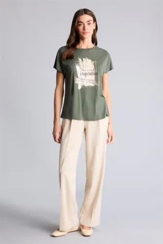Resim Defacto Kadın T-shirt H1392AX/KH444