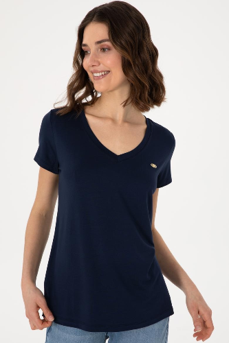 Resim U.s. Polo assn. Kadın T-shirt PU-8789 Cıyosel-Iy26