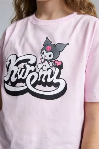 Resim Defacto Kız Çocuk T-shirt H3475A8/PN180