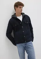 Resim Mavi Brandon Deep Erkek Jean Ceket M0112808-90770