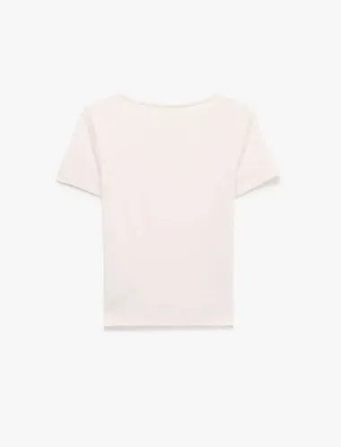 Resim Koton Kadın T-shirt 6SAL10634IK