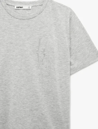 Resim Koton Kadın T-shirt 6SAK50137EK