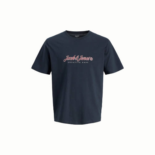 Resim Jack & Jones Jormontauk Type Front Tee Cn Erkek T-Shirt 12290887