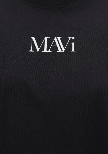 Resim Mavi Logo Kadın T-Shirt M1611594-900