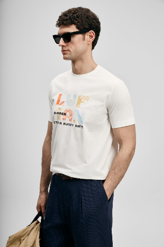 Resim Lufian Sunny Erkek T-shirt 111020291