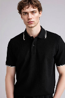 Resim Defacto Erkek T-shirt D7932AX/BK81