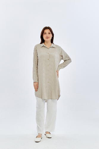 Resim Viole&More Kadın Tunik Arkası Robalı