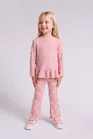 Resim Defacto Kız Bebek Sweat Takım I2906A5/BR138