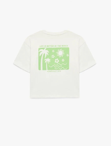 Resim Koton Kız Çocuk T-shirt 6SKG10151AK