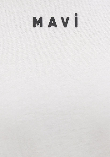 Resim Mavi Mavı Baskılı Kadın T-Shirt M1612518-70057