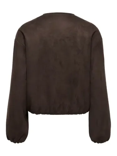 Resim Only Onlstına L/S Faux Suede Bomber Pnt Kadın Mont 15384931