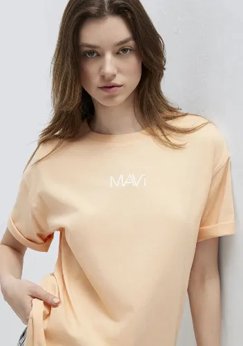 Resim Mavi Kadın T-shirt M1613884-71220