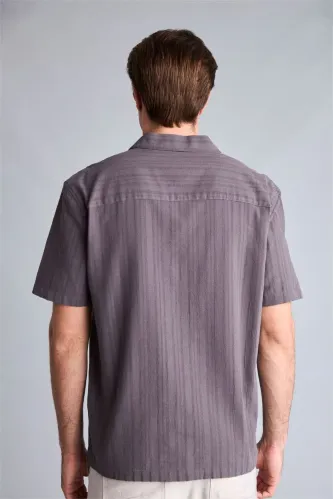 Resim Defacto Erkek T-shirt H5633AX/GR103