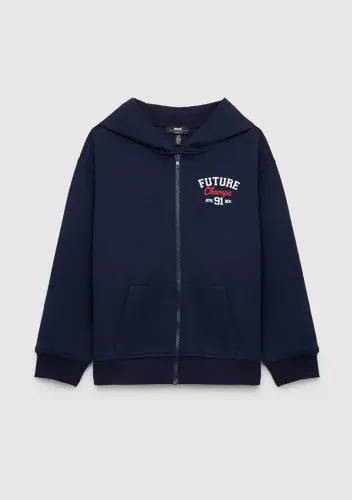 Resim Mavi Erkek Çocuk Sweat M6S10183-84371